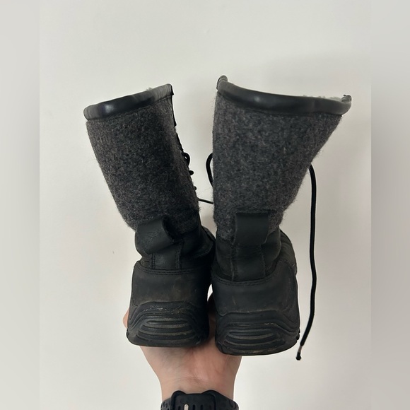 Ugg Adirondack II Waterproof Vibram Winter Boots - Women's Size 7 - Black Gray - Picture 2 of 10